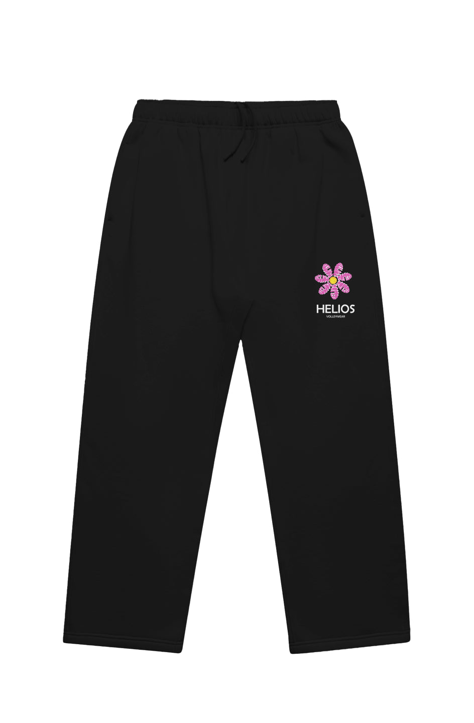 Helios Flower Track Pants Black